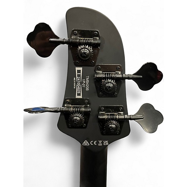Used Ibanez TMB420B Talman Matte Black Electric Bass Guitar