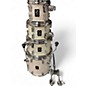 Used Sonare 6 Piece AQ2 WHITE MARINE PEARL Drum Kit