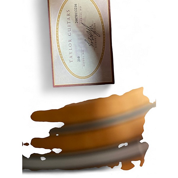 Used Taylor 210 Natural Acoustic Guitar