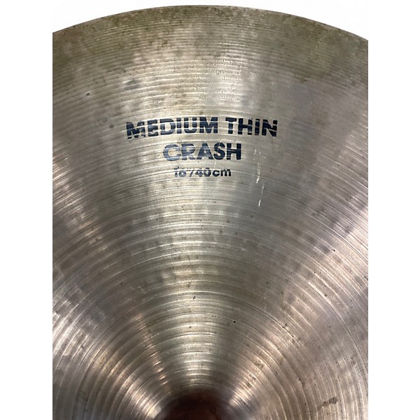 Used Zildjian 16in Armand Series Medium Thin Crash Cymbal