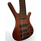 Used 2000s Warwick Corvette Standard 6 Bubinga Electric Bass Guitar thumbnail
