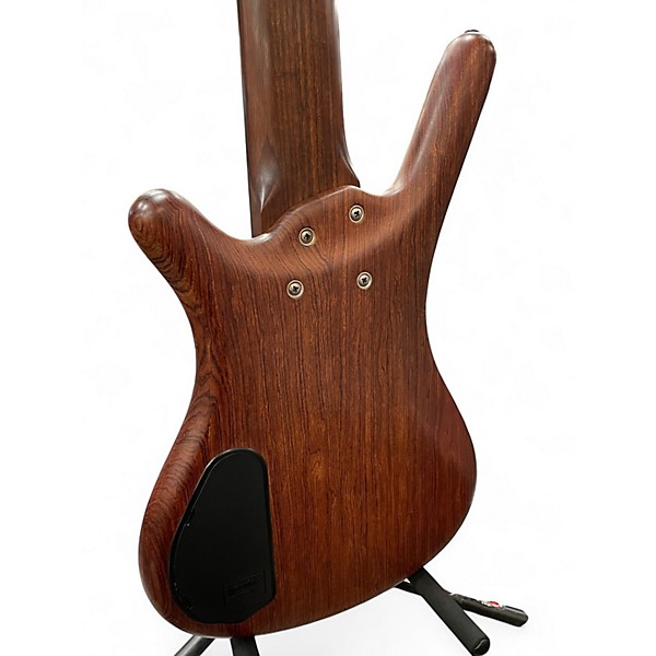 Used 2000s Warwick Corvette Standard 6 Bubinga Electric Bass Guitar