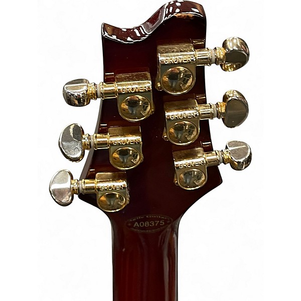 Used Agile PS970 BROWN QUILT Solid Body Electric Guitar