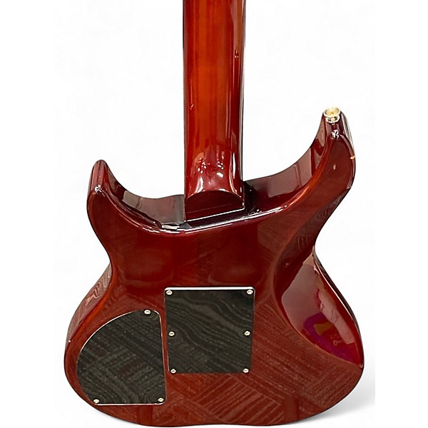 Used Agile PS970 BROWN QUILT Solid Body Electric Guitar