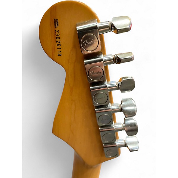 Used Fender Stratocaster 3 Tone Sunburst Solid Body Electric Guitar