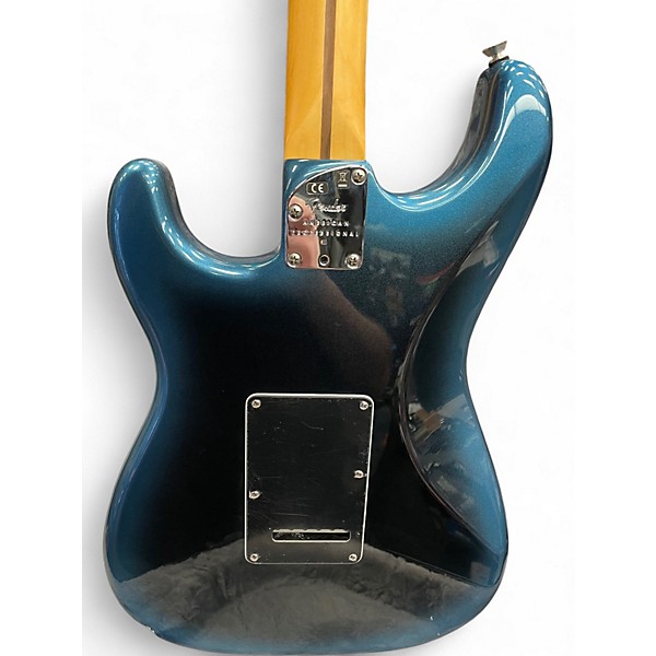 Used 2021 Fender American Professional II Stratocaster dark night Solid Body Electric Guitar