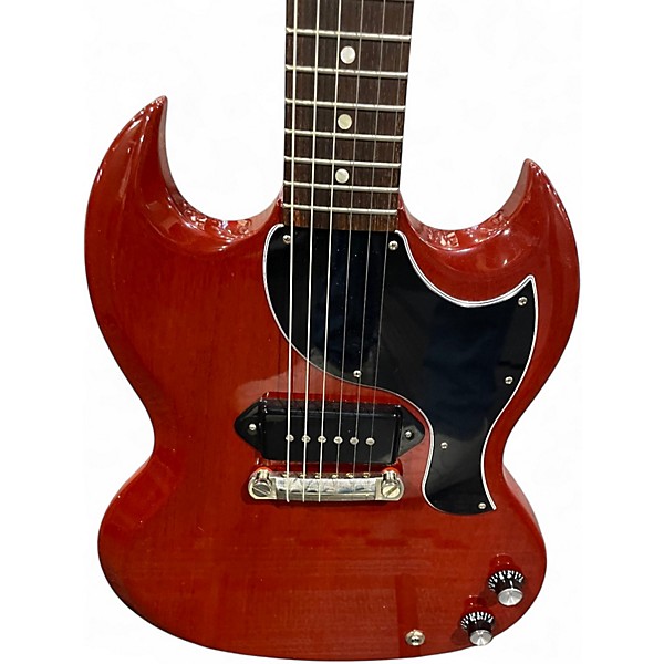 Used Gibson SG Junior Red Solid Body Electric Guitar