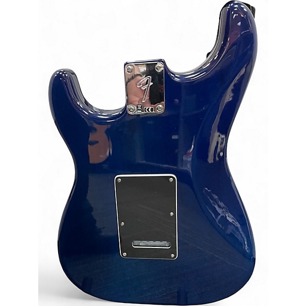 Used 2021 Fender LIMITED EDITION PLAYER STRAT HSS PLUS TOP Blue Burst Solid Body Electric Guitar