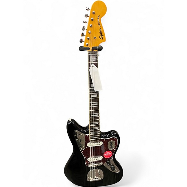 Used Squier CLASSIC VIBE 70S JAGUAR Black Electric Bass Guitar