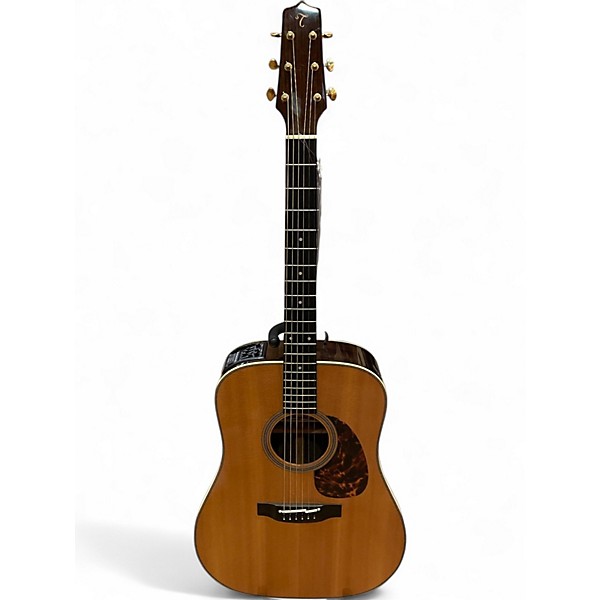 Used Takamine TF360SBG Natural Acoustic Electric Guitar