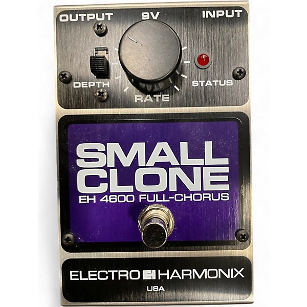 Used Electro-Harmonix Small Clone Analog Chorus Effect Pedal