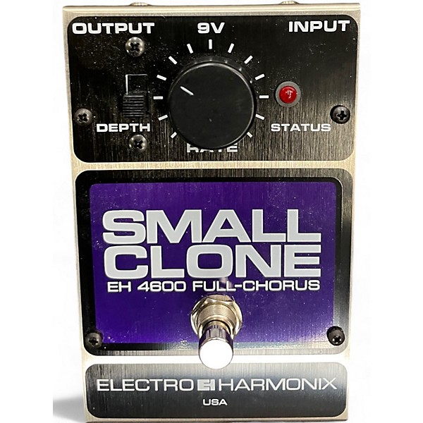 Used Electro-Harmonix Small Clone Analog Chorus Effect Pedal
