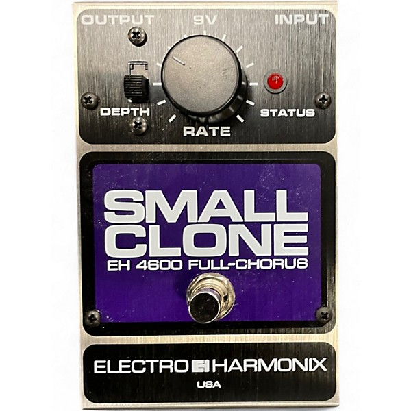 Used Electro-Harmonix Small Clone Analog Chorus Effect Pedal