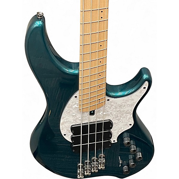 Used Dingwall NG3 Combustion Metallic Aquamarine Electric Bass Guitar