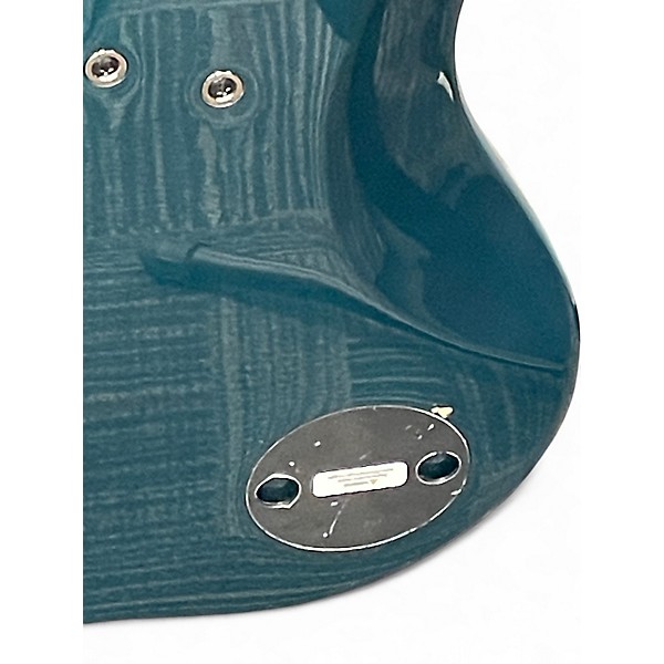 Used Dingwall NG3 Combustion Metallic Aquamarine Electric Bass Guitar