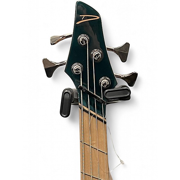 Used Dingwall NG3 Combustion Metallic Aquamarine Electric Bass Guitar