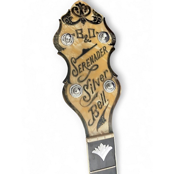 Vintage 1934 B&d Serenader Silver Bell Sunburst Banjo