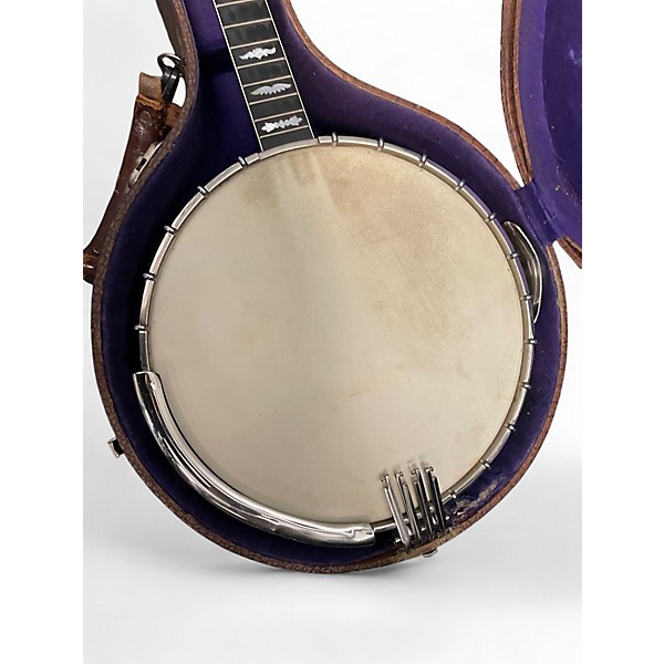 Vintage 1934 B&d Serenader Silver Bell Sunburst Banjo