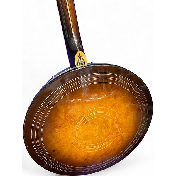 Vintage 1934 B&d Serenader Silver Bell Sunburst Banjo