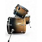 Used PDP by DW 3 Piece Concept Series BLACK TO NATURAL FADE Drum Kit