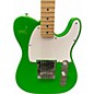 Used Squier Affinity Esquire Green Solid Body Electric Guitar thumbnail
