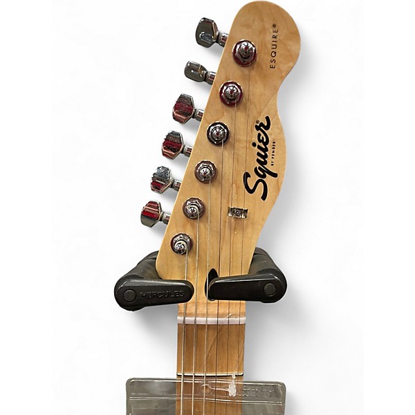 Used Squier Affinity Esquire Green Solid Body Electric Guitar