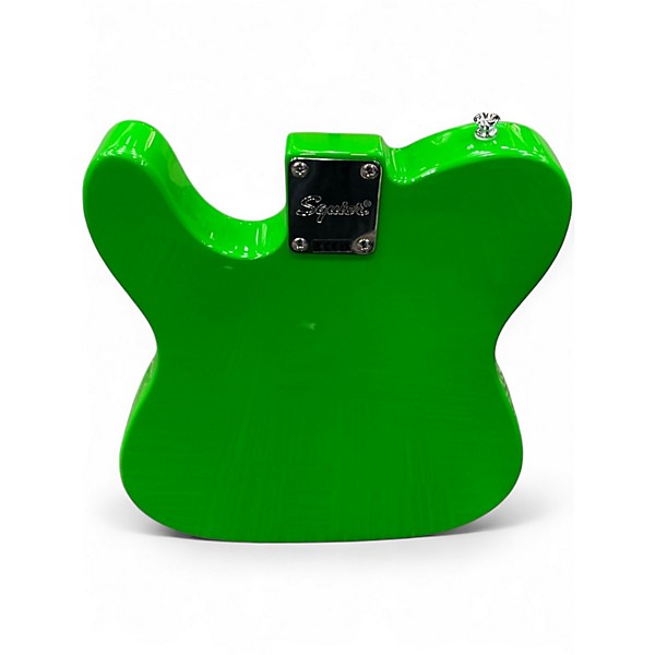Used Squier Affinity Esquire Green Solid Body Electric Guitar