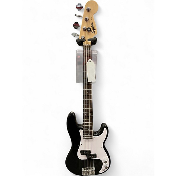 Used Squier Mini Precision Bass Black Electric Bass Guitar