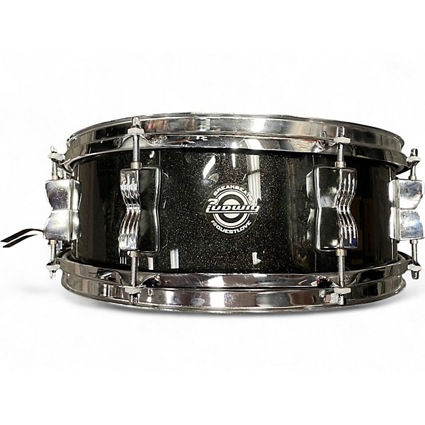 Used Ludwig 14X4.5 Breakbeats By Questlove Snare Black Sparkle Drum