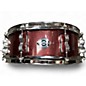 Used Ludwig 14X4.5 Breakbeats By Questlove Snare Red Sparkle Drum