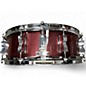 Used Ludwig 14X4.5 Breakbeats By Questlove Snare Red Sparkle Drum