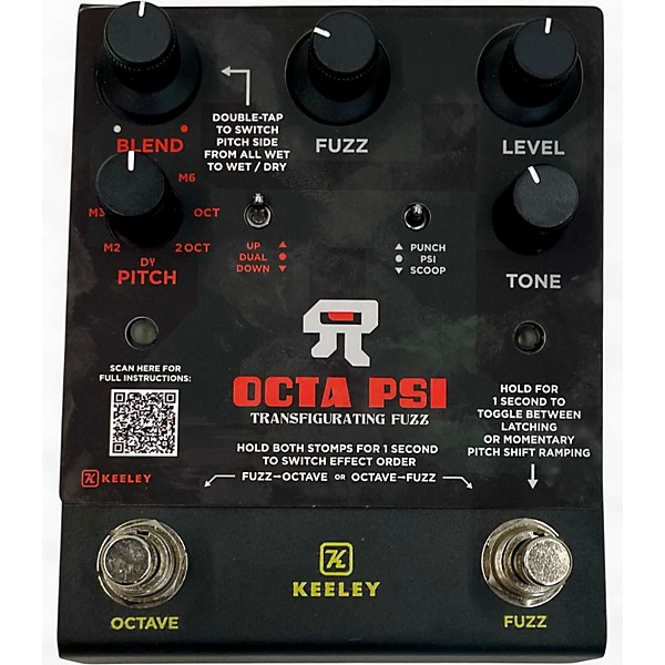Used Keeley Octa PSI Effect Pedal