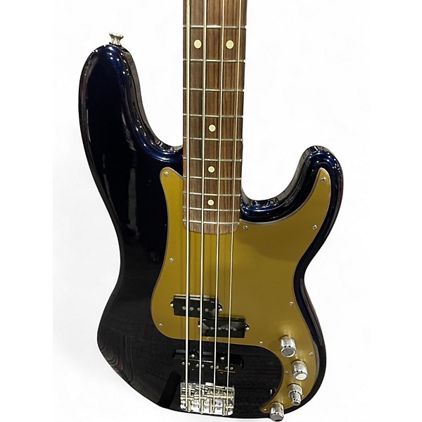 Used Fender Deluxe Precision Bass Special Navy Electric Bass Guitar