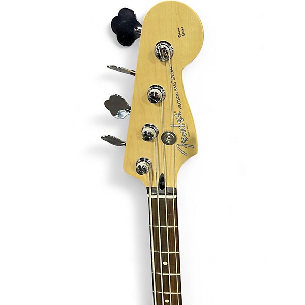 Used Fender Deluxe Precision Bass Special Navy Electric Bass Guitar