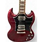 Used Epiphone SG Cherry Solid Body Electric Guitar