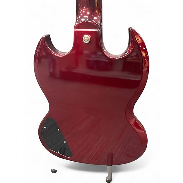 Used Epiphone SG Cherry Solid Body Electric Guitar