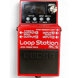 Used BOSS RC5 Loop Station Pedal