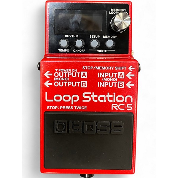 Used BOSS RC5 Loop Station Pedal