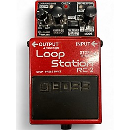 Used BOSS RC2 Loop Station Pedal
