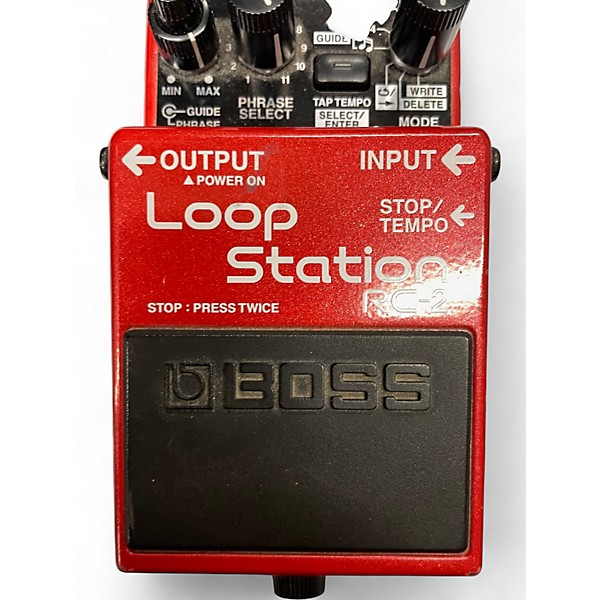 Used BOSS RC2 Loop Station Pedal