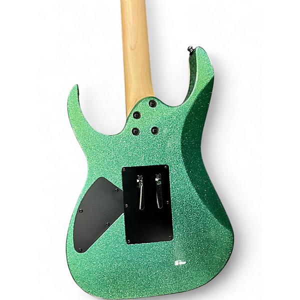 Used Ibanez RG470MSP TURQUOISE SPARKLE Solid Body Electric Guitar
