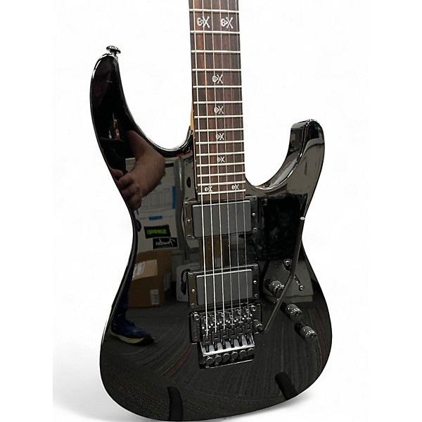 Used ESP LTD KH202 Kirk Hammett Signature Black Solid Body Electric Guitar