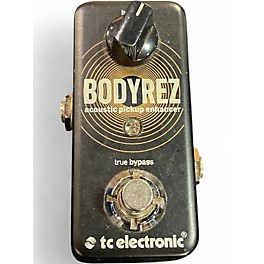Used TC Electronic Bodyrez Acous Acoustic Enhancer Effect Pedal