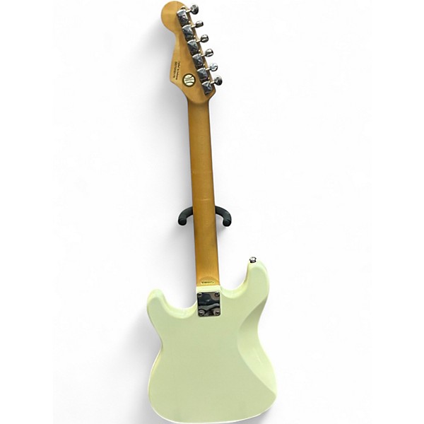 Used Squier Bullet Stratocaster Hardtail Antique White Solid Body Electric Guitar