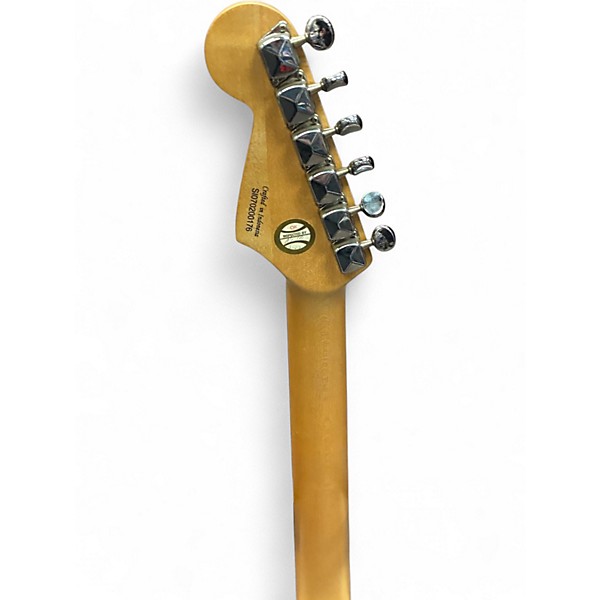 Used Squier Bullet Stratocaster Hardtail Antique White Solid Body Electric Guitar