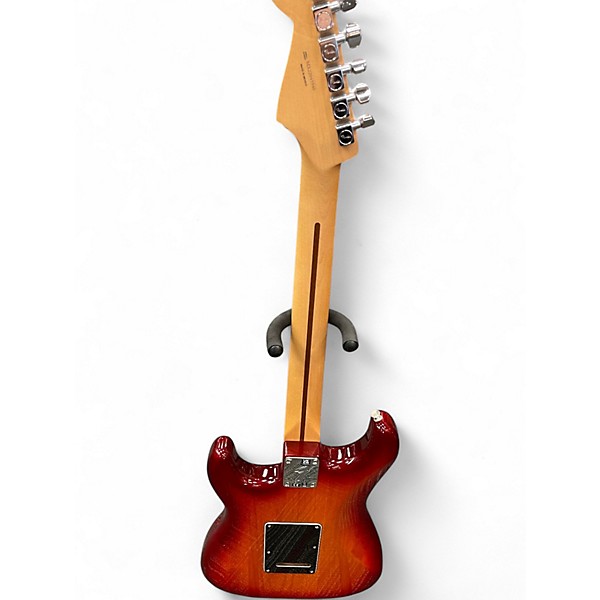 Used Fender Player Stratocaster HSS Cherry Sunburst Solid Body Electric Guitar