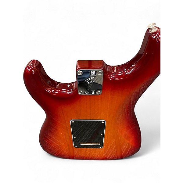 Used Fender Player Stratocaster HSS Cherry Sunburst Solid Body Electric Guitar