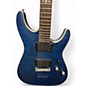 Used Schecter Guitar Research C1 Platinum Blue Solid Body Electric Guitar thumbnail
