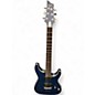 Used Schecter Guitar Research C1 Platinum Blue Solid Body Electric Guitar