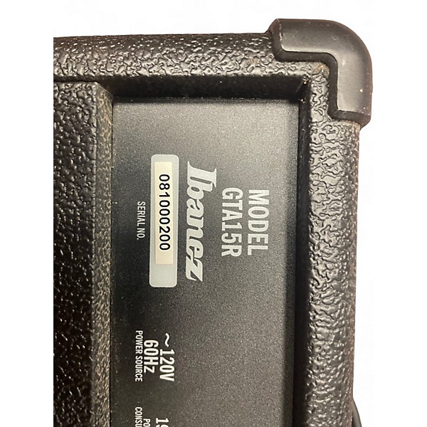 Used Ibanez GTA15R-H 15W 1X6 Guitar Combo Amp